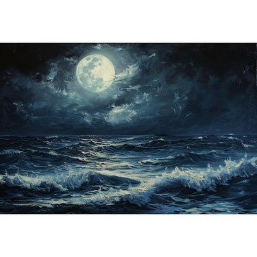 Night Sea Canvas